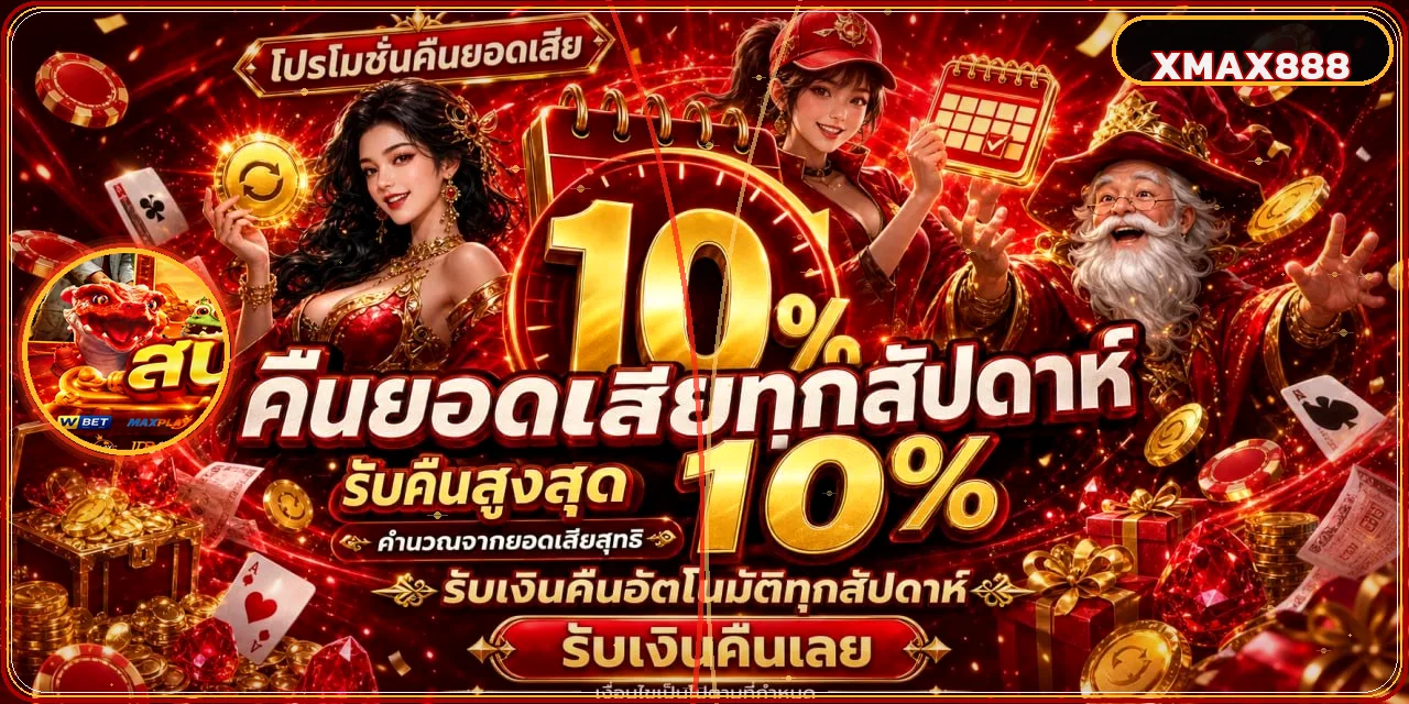 แบนเนอร์สิทธิประโยชน์และการจัดการงบ XMAX888